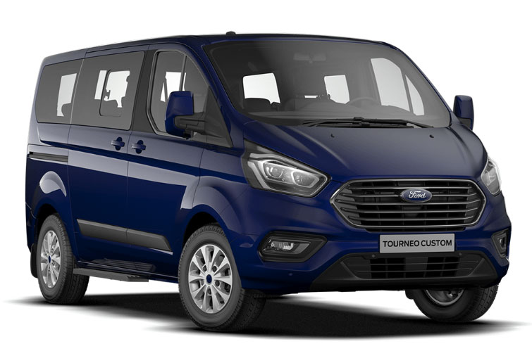 Furgone Ford blu