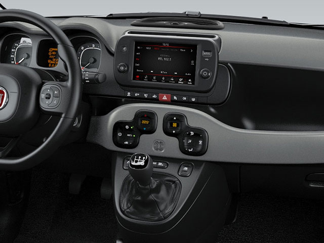 Fiat Panda Hybrid interni